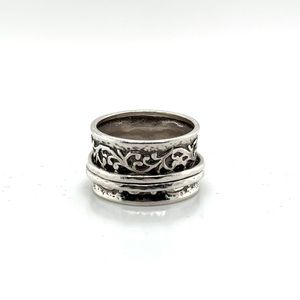 Israeli 925 Silver Fidget Ring